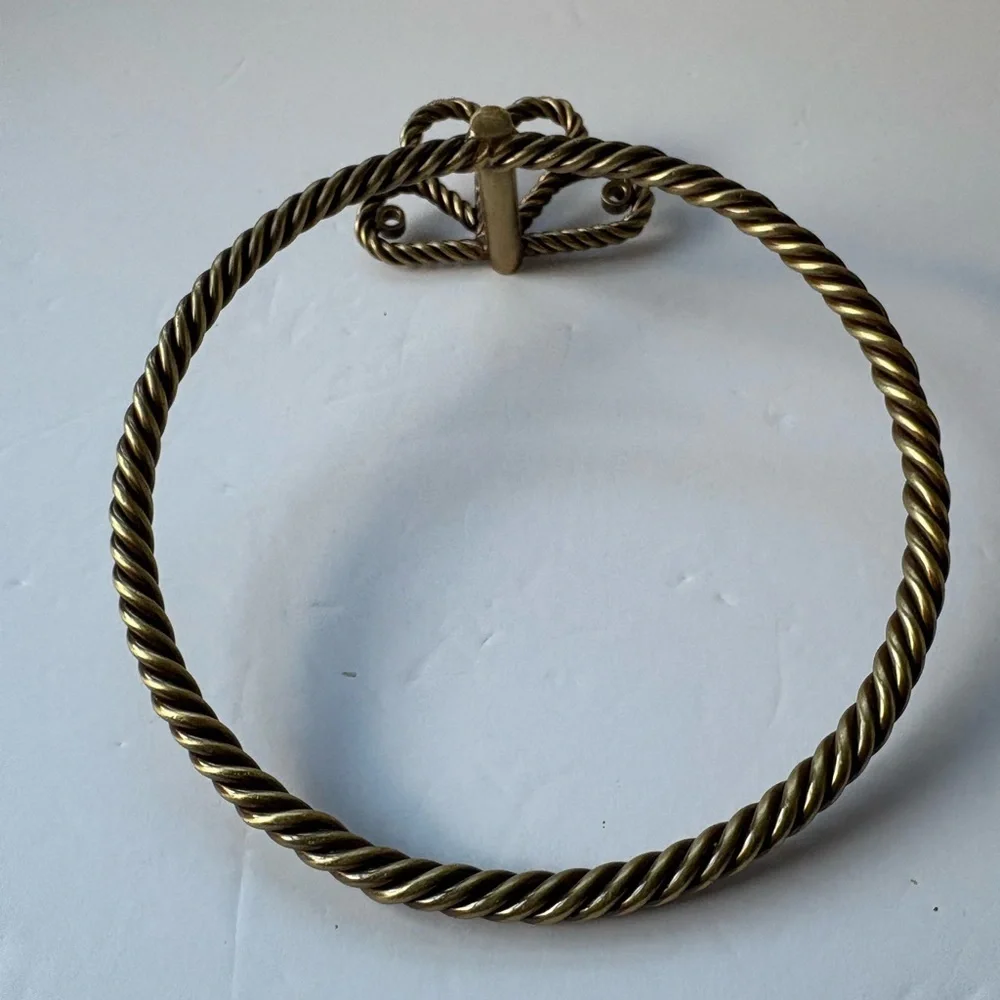 NWOT Anthropologie Francis Towel Ring